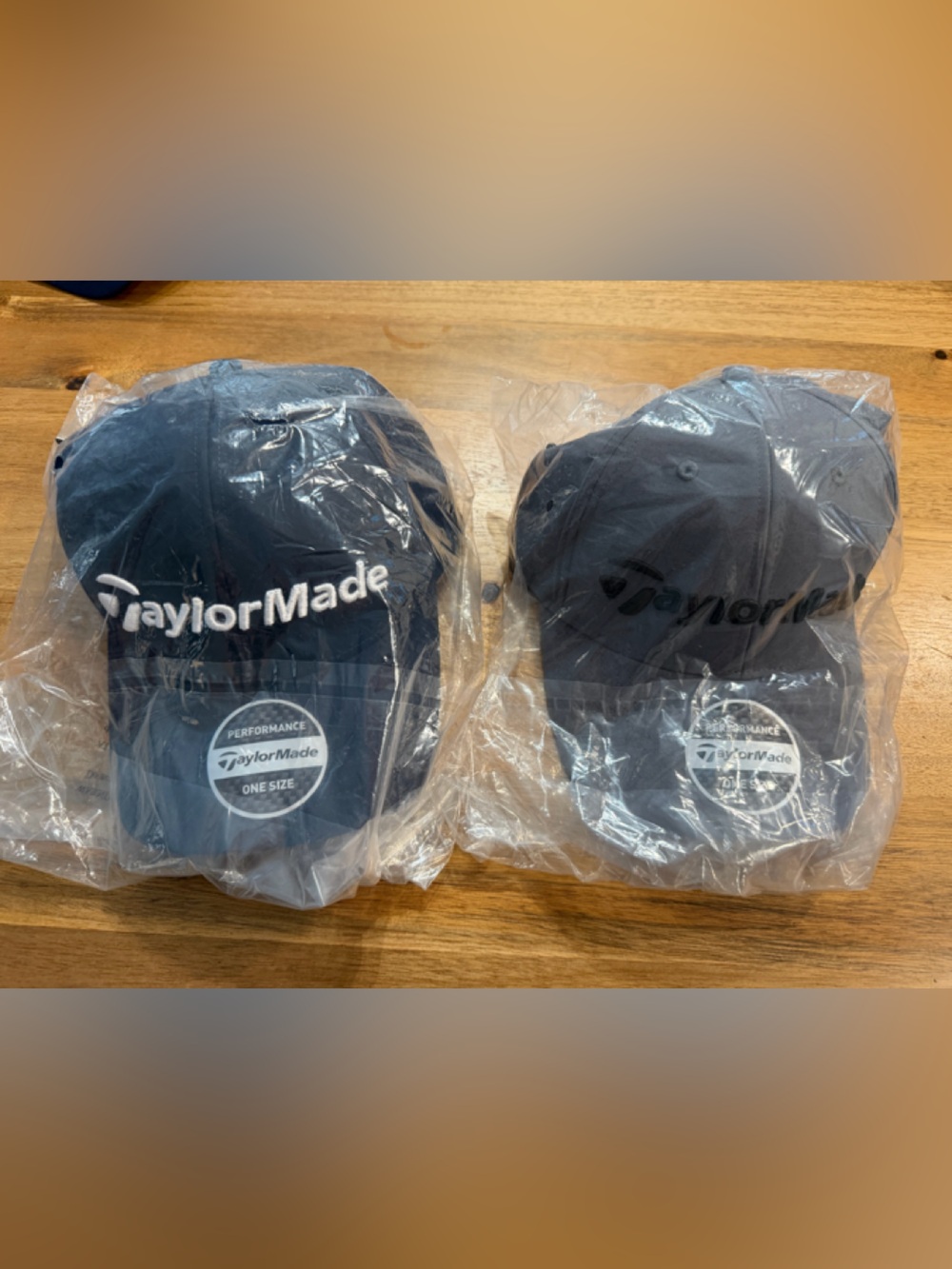 Lot of 2 - NWT- TaylorMade Baseball Caps - Blue & Gray Set - Picture 3 of 9